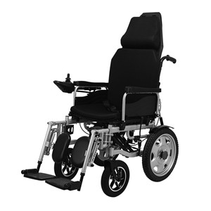 Electric Steel Tube High Backrest Wheelchair