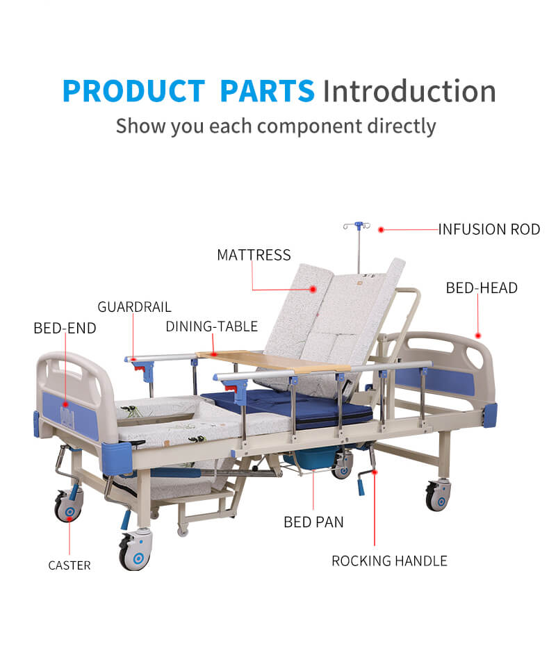 Manual Hospital Bed