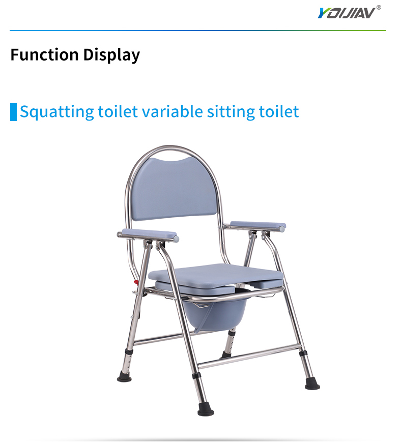 Potty Chair For Adults, Bedside Commode Chair