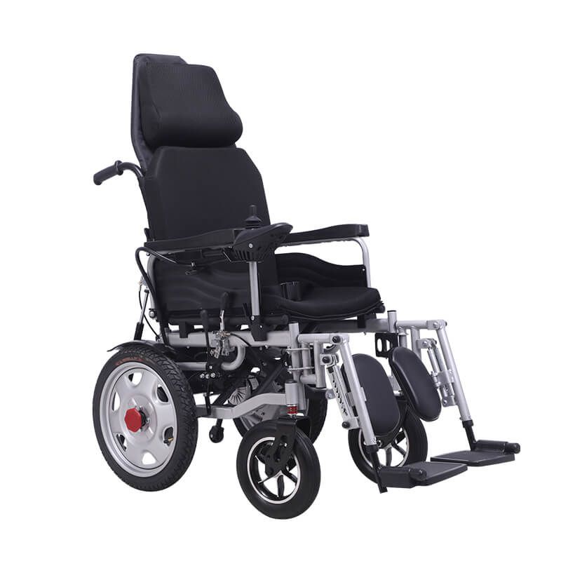 Electric Steel Tube High Backrest Wheelchair