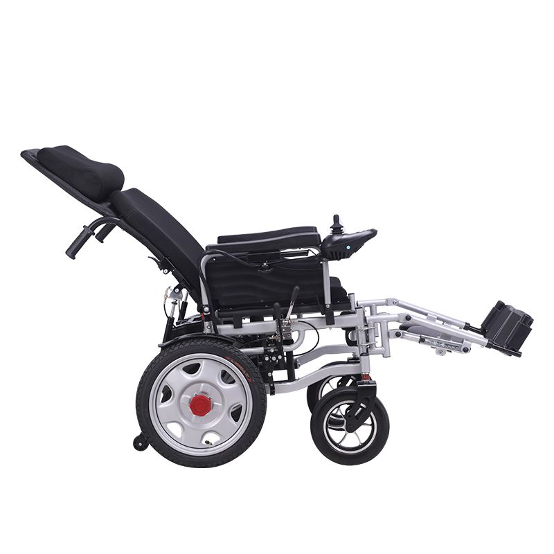 Electric Steel Tube High Backrest Wheelchair