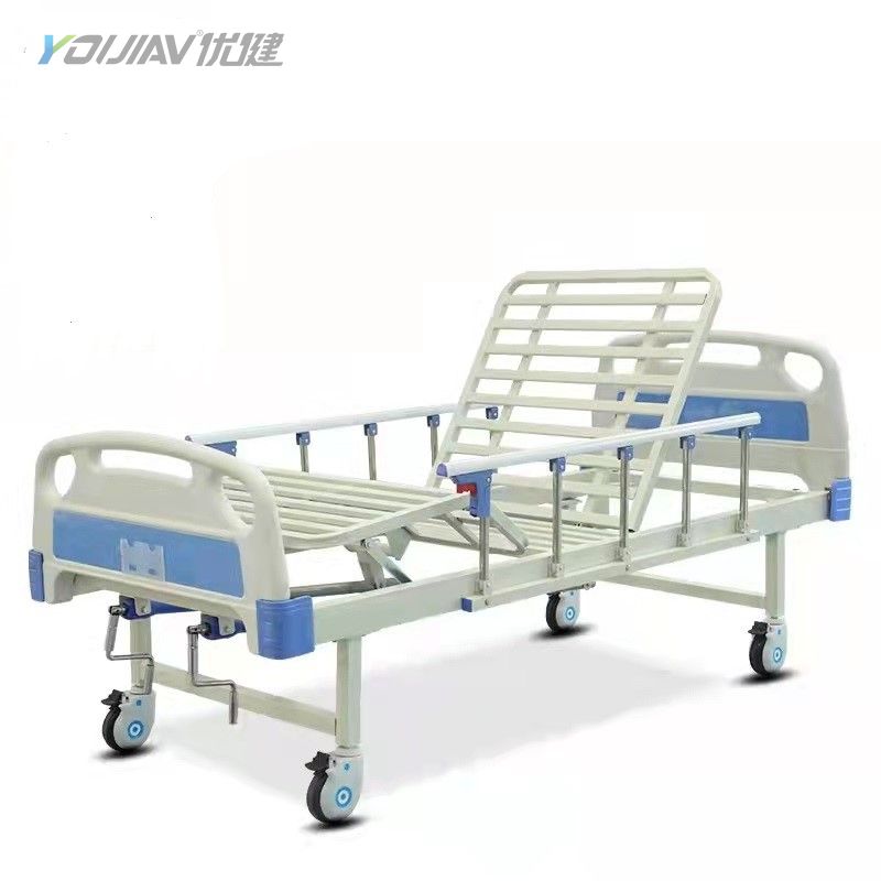 2 cranks manual guardrail bed