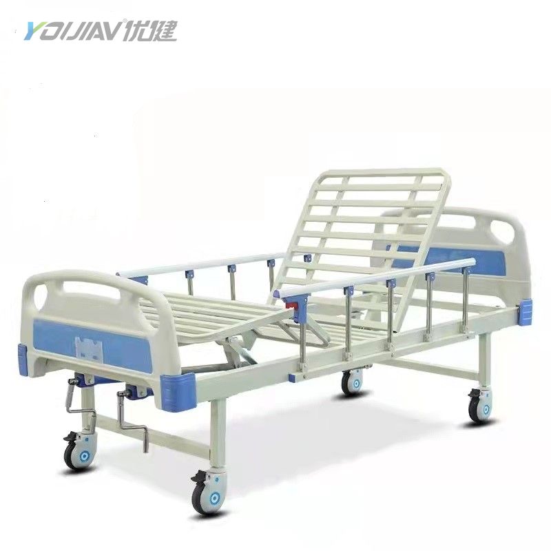 Single and double cranks hospital beds