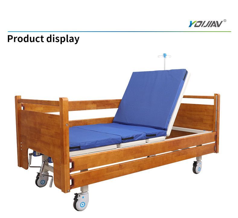 Wooden Hospital Beds, Adjustable Beds Hospital Style, Single Crank Hospital Bed, Double Crank Hospital Bed