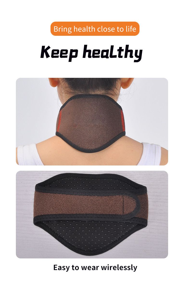 Custom Spontaneous Heat Neck Protection, Self Heating Neck Wrap, Magnetic Neck Brace