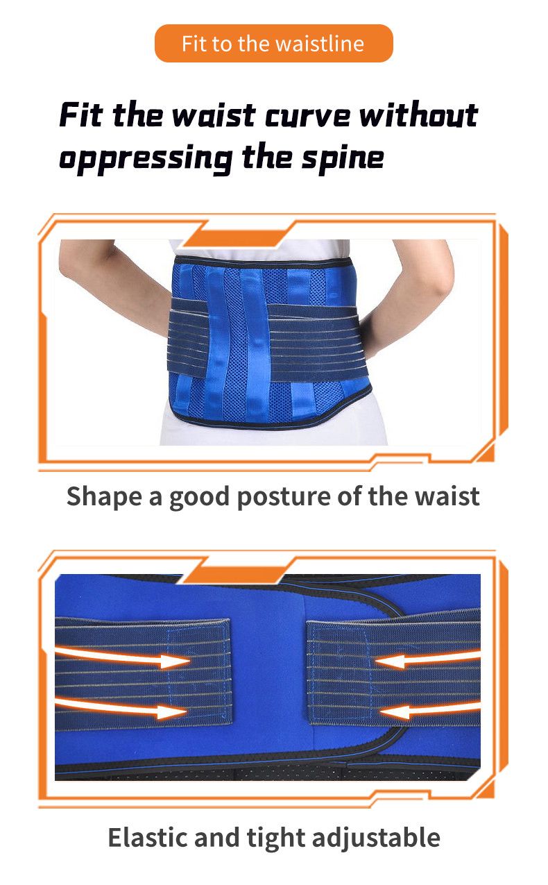 Custom Broadening Waist Belt, Waist Support Belt, Compression Waist Belt